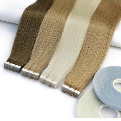 China Long Lasting Hair Not Easy To Knot Women's Lightweight Wig V Sided Hair Invisible Seamless Virgin Adhesive Hair Tape More Natural And Comfortable Double Extension for sale