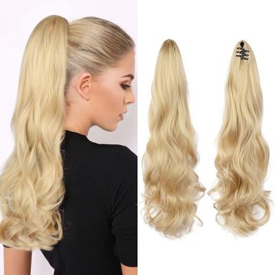 China Wholesale Light Curly Factory HD Curly V Loop Ponytail 100% Virgin Hair Real 12~30 Inches Best Natural Soft Clip Curl Original for sale