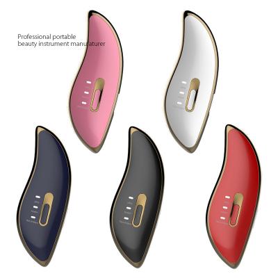 China ABS Panel Smart Electric Massager Face Lifting Dredge Massager Neck Body Scraping Facial Meridian Massager for sale