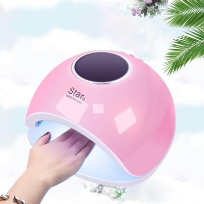 China ABS 72W Korea Nail Battery Ccfl Sunone Sun Plastic Acrylic UV Led Nail Lamp for sale