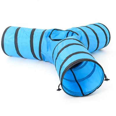 China Viable Tunnel Cat Tunnel Collapsible Play Toy Fun Dog Dog Agility Tunnel For Small Animals for sale