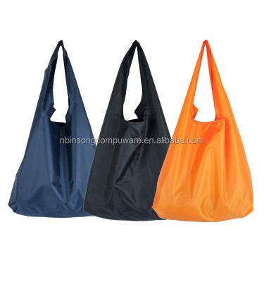 China Keep Food Be Fresh Reusable Folding Shopping Tote Bag Fits In Pocket Eco-friendly Shopping Bag for sale