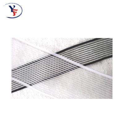 China Elastic Polyester and Transparent Nylon Mesh Elastic Webbing Fishing Net for sale