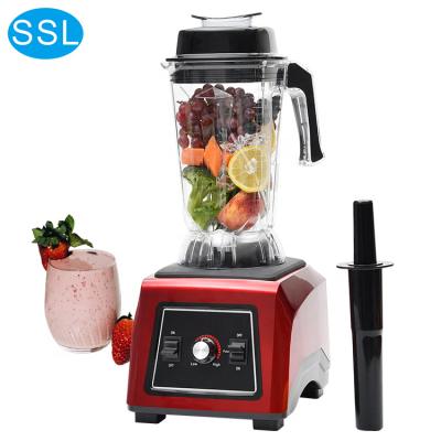 China Multifunctional Powerful Hi-speed Commercial Restaurant Commercial Juice Ice Crusher Frozen Blender for Milk and Smoothies Nuts Soy Sorbet for sale