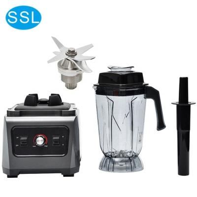 China OEM Multifunctional Factory Good Quality Commercial Blender Black / Silver Gray Heavy Duty Blender For Smoothie for sale