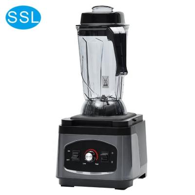 China SSL Multifunctional Factory Professional Powerful Commercial Smoothie Blender with 1680W High Torque Motor for sale