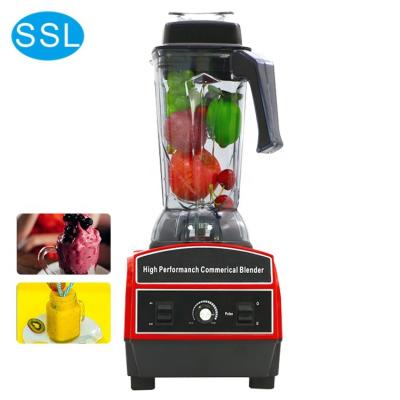 China High Performance Multifunctional Commercial Blender Factory SSL Smoothies Powerful Juicer Blender with 2 Liters PC Durable Pot for sale