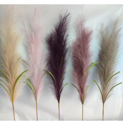 China Fashional Pampas Artificial Fake Flowers Wedding Decoration Artificial Pampas Plants Artificial Pampas Bouquet Centerpiece for sale