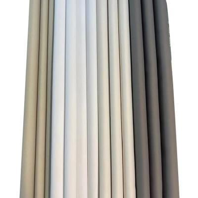 China Well Selling Modern Blackout Plug And Play Plain Darken 100% Poly Fabric Window Curtain for sale