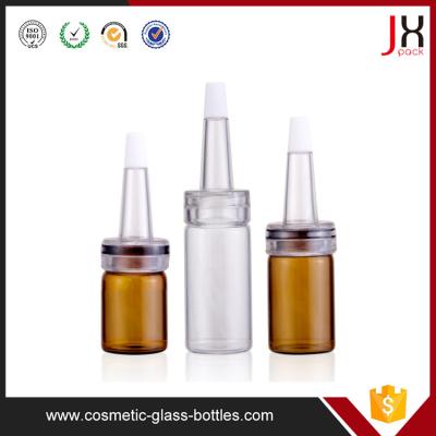 China Pharmaceutical 10ml 20ml 30ml Clear Amber Glass Vial For Injection Steroids for sale