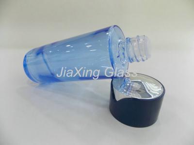 China Unique Shape 120ml Glass Lotion Bottle , Cosmetics Glass Bottles Luxury for sale