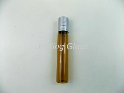 China Amber Tubular Box Empty  Lip Balm Containers With Screw Caps Hot Stamping For Pharmaceutical for sale