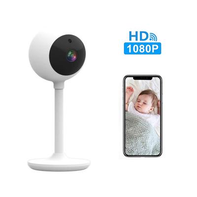 China Built-in Siren Tuya App 1080p IP Camera Baby Monitor HD Wifi Smart Indoor Wireless Security Surveillance CCTV Camera Mini for sale