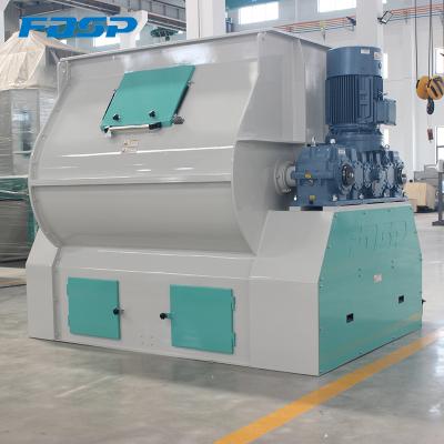 China Plant Type New Vertical Feed Mixer 15tph Cereal Grain Mixing Equipment To Feed Plant 10tph for sale