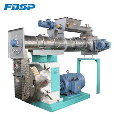 China To make feed pellet mill 10tph poultry feed broiler broiler feed pellet SZLH420 pellet producing machine for sale