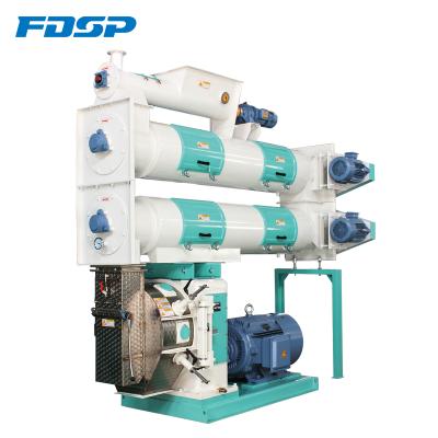 China To make feed 4-6tph fish feed pellet mill feed pelletizer granulator machine to feed mill for sale