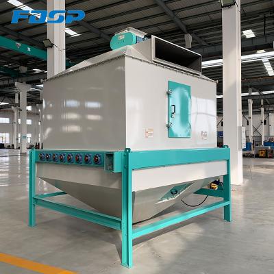 China Feed processingon Aqua feed fish extruding feed granules processing vertical dryer for sale