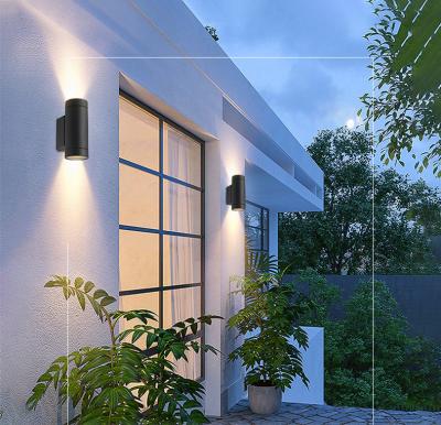 China Modern Gu10 Outdoor Lantern Light Fixtures Wall Mount for sale