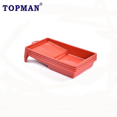 China Polypropylene Guangzhou Brush Factory Plastic Paint Roller Tray For 4 Inch Paint Roller for sale