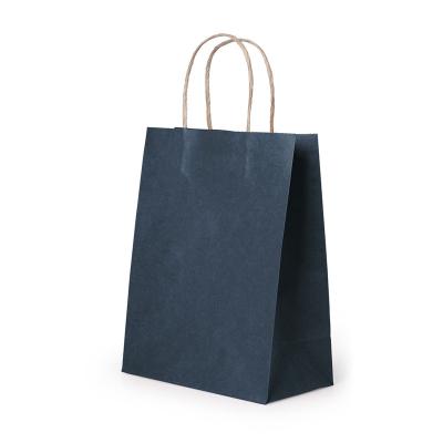 China Wholesale Biodegradable Recycle Strong Kraft Paper Bag Take Away Food Gfit Shopping Flower Packaging Paper Bags With Handle for sale