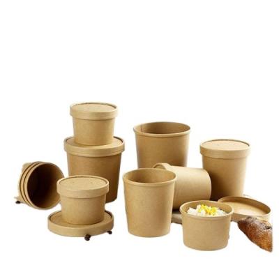 China 100% Biodegradable Disposable Eco-Friendly Take-Out Bowl Factory Best Price Biodegradable For Hot Soup for sale