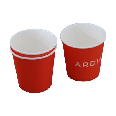 China Custom Made Biodegradable Take Away Free Tea Cup Plastic Disposable Eco-Friendly Cup For Coffee for sale