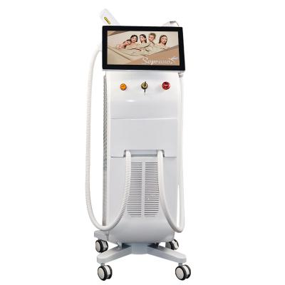 China Permanent Hair Removal Hair Removal 808nm Diode Laser Hair Removal Machine Tattoo Removal for sale