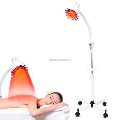 China Blood Vessel Removal Infrared Light Therapy Lamp 275W Near Red Infrared Heat Lamp For Relieve Joint Pain Muscle Aches Standing Heat Lamp for sale