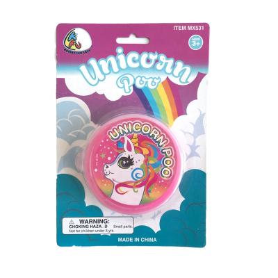 China Mini Toy Amazon Hot Selling Unicorn Crystal Slime Kit Supplies Stuff for Girls and Boys with Glitter Unicorn for sale