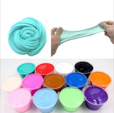 China Amazon Hot Sale DIY Crazy Fluffy Slime Eco-Friendly Slime Soft Toy Fluffy Slime Soft Magic KIT for sale