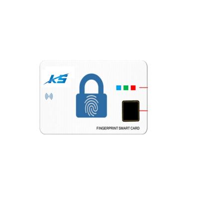 China Active Or Passive Fingerprint Access Control RFID Fingerprinter Card for sale