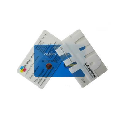 China White Clear Plastic Access Control Transparency PVC Card for sale