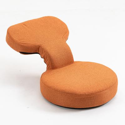 China Foldable Comfortable Foldable Fabric Chair Tatami Living Room Window Backrest Legless Indoor Chair for sale