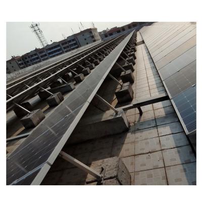 China Aluminum Fashion Solar Rooftop Panel Ground Mounting Structure Mounting for sale