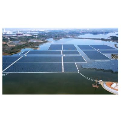 China High Efficiency 150 Kw 100 Kw Industrial Complete Floating Solar Panel Mounting Structure System for sale