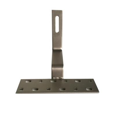 China Cost Effective Installation Flat Tile Hook Bracket For Solar Panel PV Module Mounting Racking Installation for sale