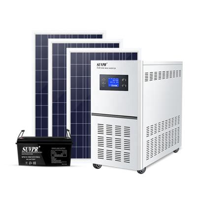 China Commercial Easy Installation 5KW 10KW 2kw or 3000w Solar Panel Battery Installation for sale