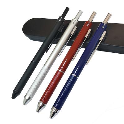 China office & School Pen Gravity Sensor 4 in Gifts of 1 Ball Pen Set 0.5mm Ink Multicolor Red Blue Black Ball Pen and 1 Pencil Lead School Office Stationery for sale