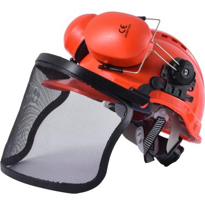 China Industry Direct Build Mesh Set Durable Hard Hat Mesh Earmuff Safety ABS Impact OEM Factory Mining Impact Protect for sale