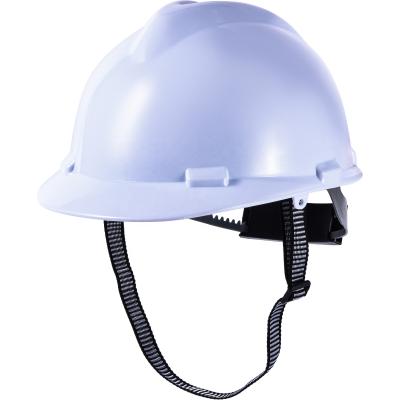 China OEM ODM Industrial Customizable CE Wholesale Custom Goods Safety HDPE Mining Dielectric Impact Protective Construction Hard Hat With 6 Point Suspension PPE for sale