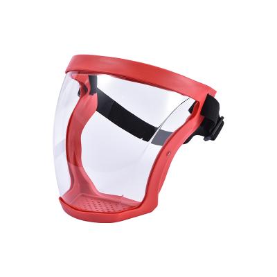 China Good quality construction work helmet type transparent welding helmet, helmet face washable welding facemask for sale