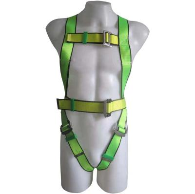 China Full Construction Manufacturer CE Certificated High Strength Fall Arrest Life Safety Rescue Seat Belt Body Harness for sale