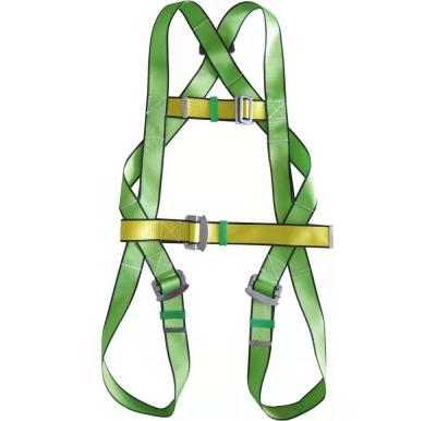 China Full Body Construction Aluminum Protective Buckle Safety Gear Climbing Harness Fall Protection Safety Harness for sale