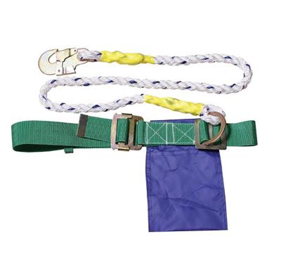 China Construction customization reinforced fall protection with half body D-rings for lineman waist safety harness for sale