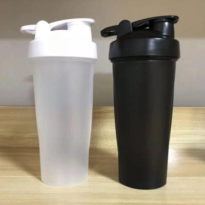 China Fitness Sports BPA Free Plastic Water Bottle 700ml Sport Shaker Bottle Custom Logo Gym for sale