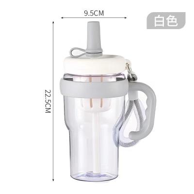 China Portable 680ml Outdoor Sports Kettle Reusable Plastic Bottle with BPA-free Material for sale