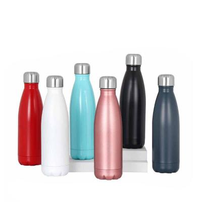 China Sustainable Insulated Stainless Steel Cola Shaped Bottle Tumblers for Office/Car/Home for sale