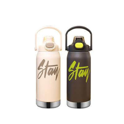 China Edelstahl Vakuum Wasserflasche Custom Logo Sublimation Isolierte Sport Stahlflasche zu verkaufen