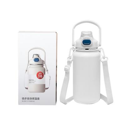 China Botella de agua aislada de gran capacidad lista para el envío Taza de café al vacío de acero inoxidable en venta