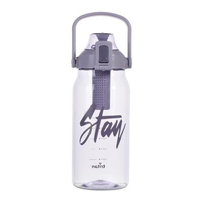 China 182g and 204.1g BPA Free Sport Soft Touch Tritan Water Bottle with No Straw Top Choice for sale